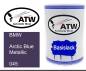 Preview: BMW, Arctic Blue Metallic, 045: 500ml Lackdose, von ATW Autoteile West.